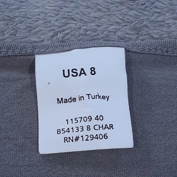 Creation L Cowl Neck 3/4 Sleeve Top Size 8 - Picture 3 of 4